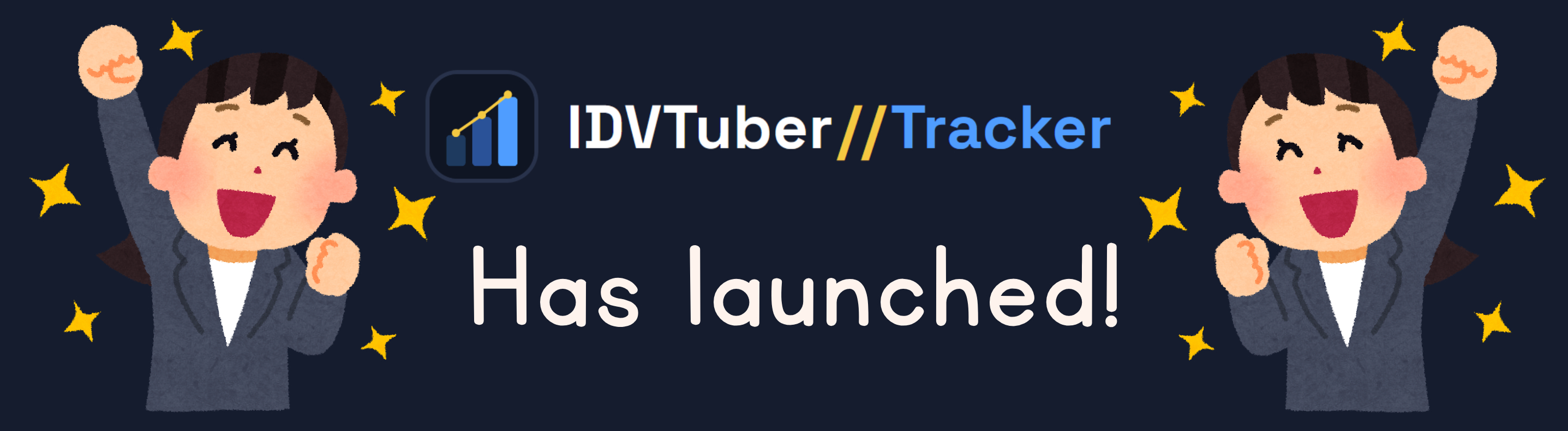 IDVTuber Tracker dashboard overview